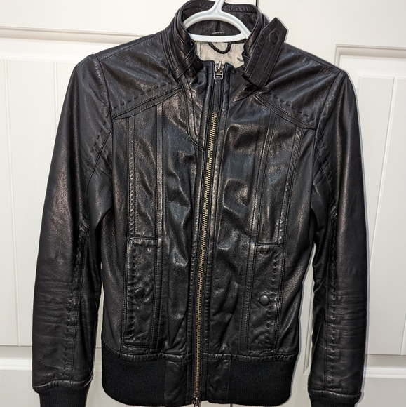 $700 MACKAGE x ARITZIA Jerry LAMBSKIN leather jacket - Picture 2 of 7